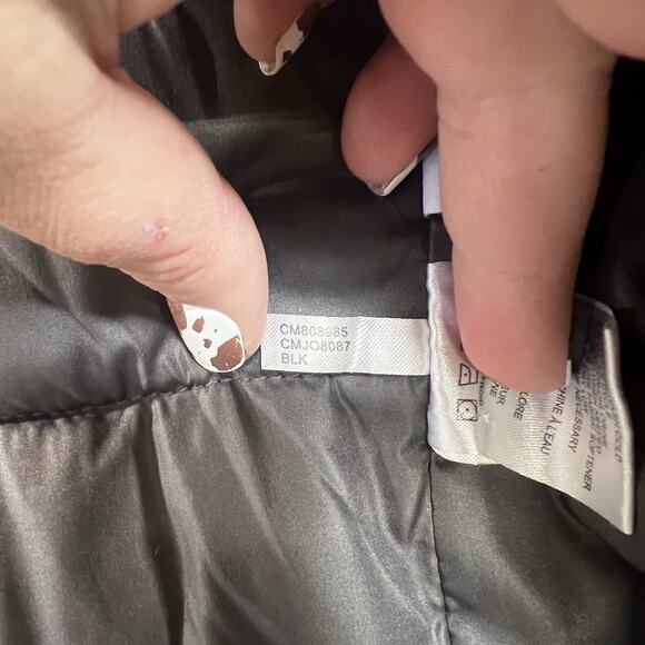 Calvin Klein Water Resistant 0° F Warmth Factor Black Puffer Jacket Size XXL - Picture 7 of 12